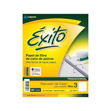 REPUESTO EXITO  48 hjs CUADRICULADAS #